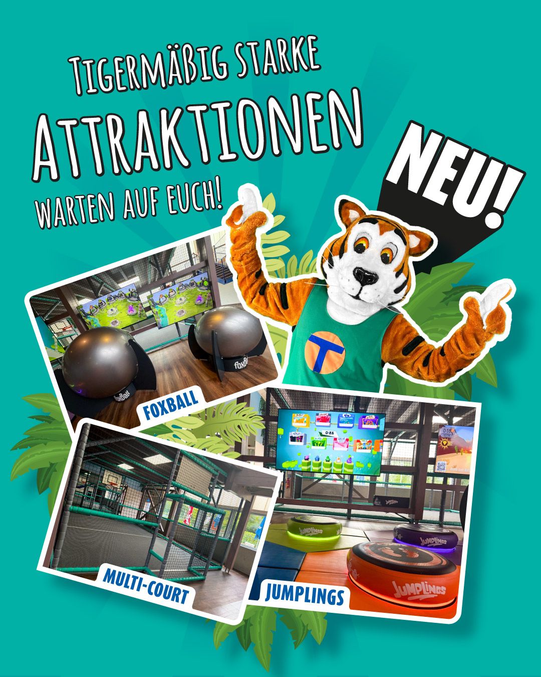 Neue Attraktionen